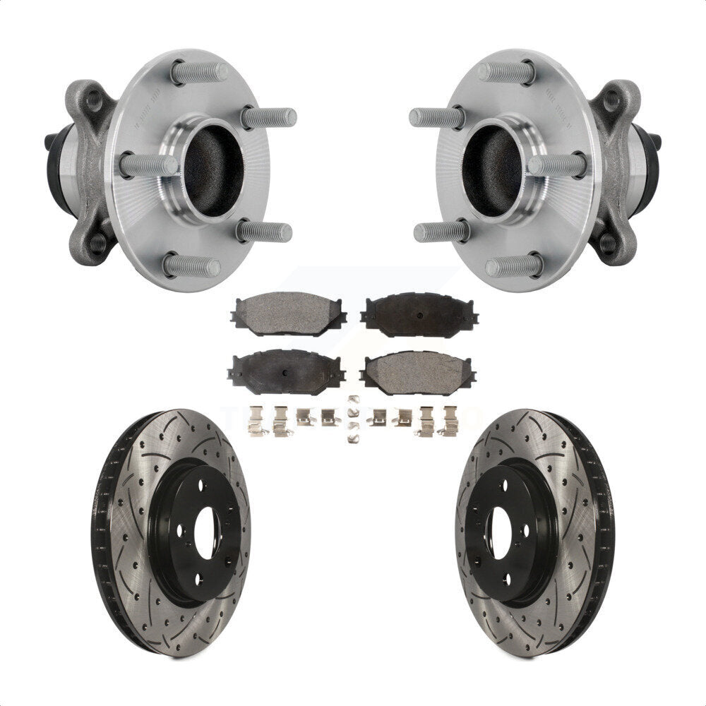 Transit Auto KBB-132904 Wheel Bearing and Hub Assembly for 2014-2015 Lexus IS250 - Front product image