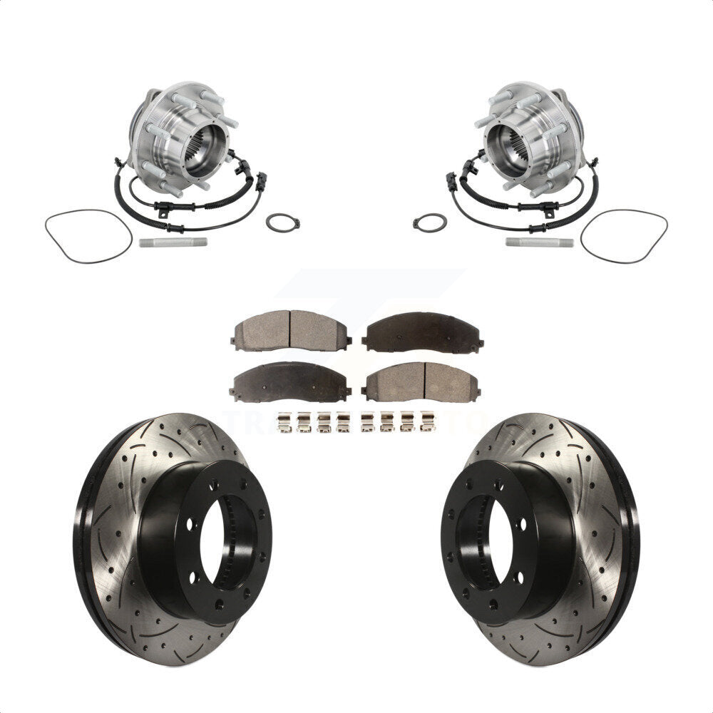 Transit Auto KBB-132909 Wheel Bearing and Hub Assembly for 2013-2016 Ford F-450 Super Duty - Front product image