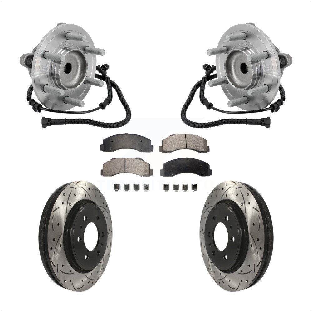 Transit Auto KBB-132910 Wheel Bearing and Hub Assembly for 2015-2017 Ford F-150 - Front product image