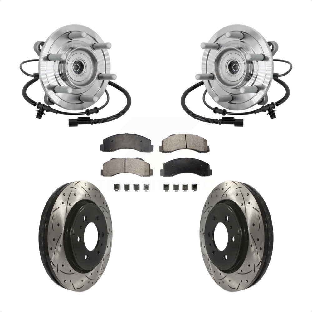 Transit Auto KBB-132911 Wheel Bearing and Hub Assembly for 2017 Ford F-150 - Front product image