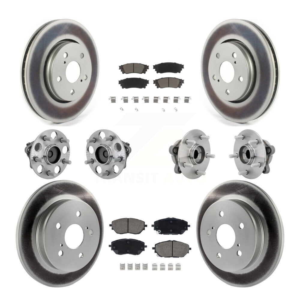 Transit Auto KBB-132938 Wheel Bearing and Hub Assembly for 2018 Toyota C-HR - Front and Rear product image