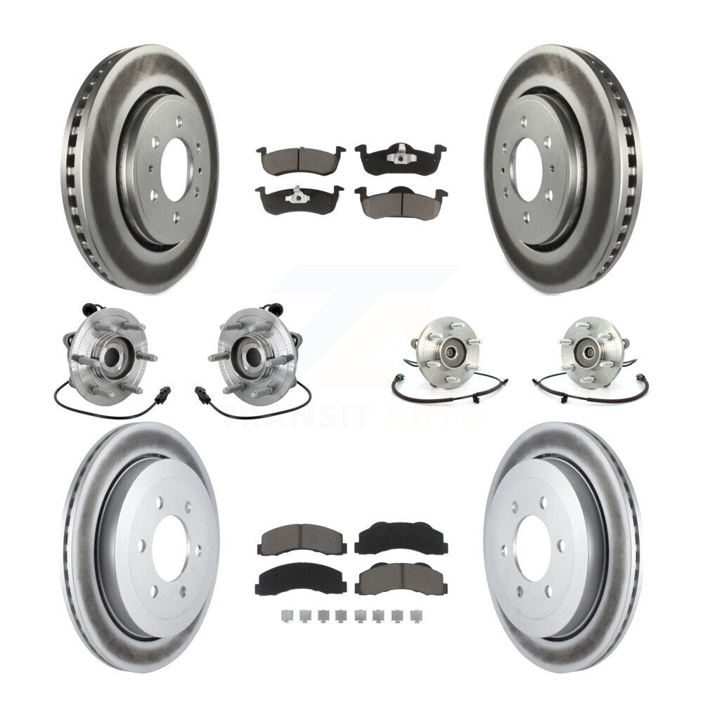 Transit Auto KBB-132955 Wheel Bearing and Hub Assembly for 2011-2014 Ford Expedition, Lincoln Navigator - Front and Rear product image