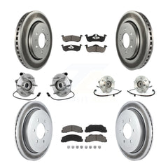 Transit Auto KBB-132955 Wheel Bearing and Hub Assembly for 2011-2014 Ford Expedition, Lincoln Navigator - Front and Rear product image