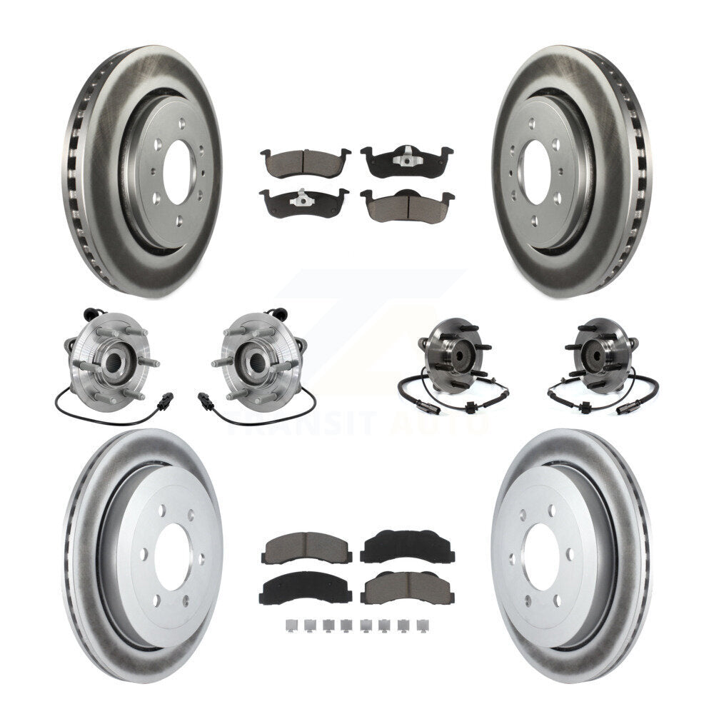 Transit Auto KBB-132956 Wheel Bearing and Hub Assembly for 2011-2014 Ford Expedition, Lincoln Navigator - Front and Rear product image