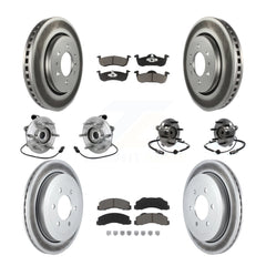 Transit Auto KBB-132956 Wheel Bearing and Hub Assembly for 2011-2014 Ford Expedition, Lincoln Navigator - Front and Rear product image