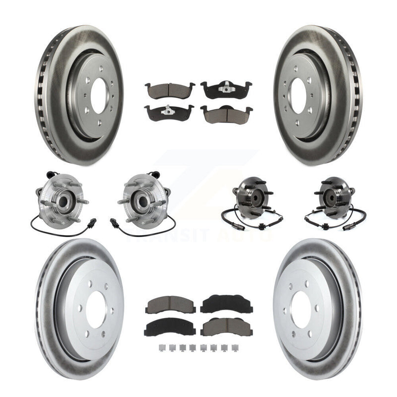 Transit Auto KBB-132956 Wheel Bearing and Hub Assembly for 2011-2014 Ford Expedition, Lincoln Navigator - Front and Rear product image