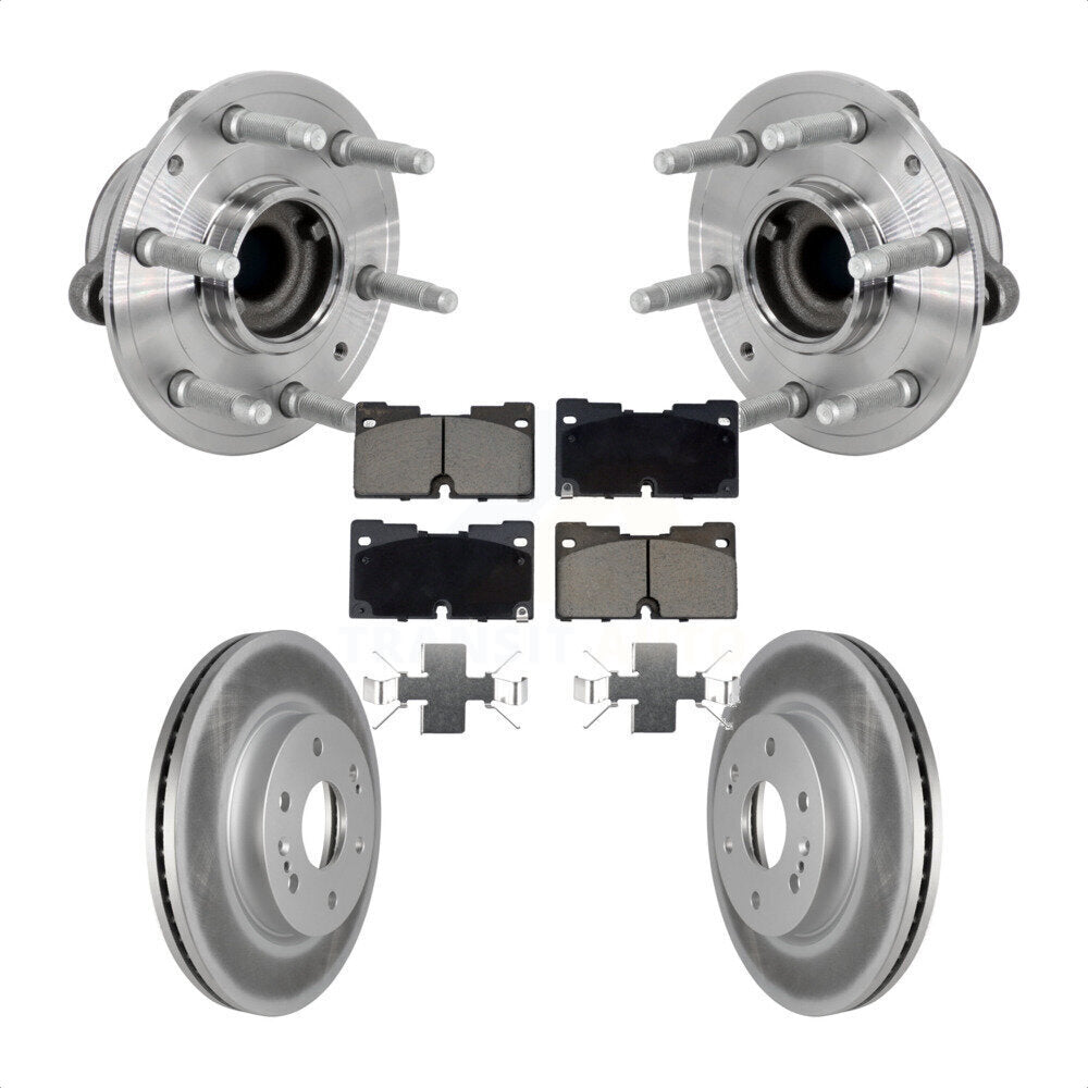Transit Auto KBB-132973 Wheel Bearing and Hub Assembly for 2019-2023 Chevrolet Silverado 1500 LTD, GMC Sierra 1500 Limited, Cadillac Escalade & more - Front product image