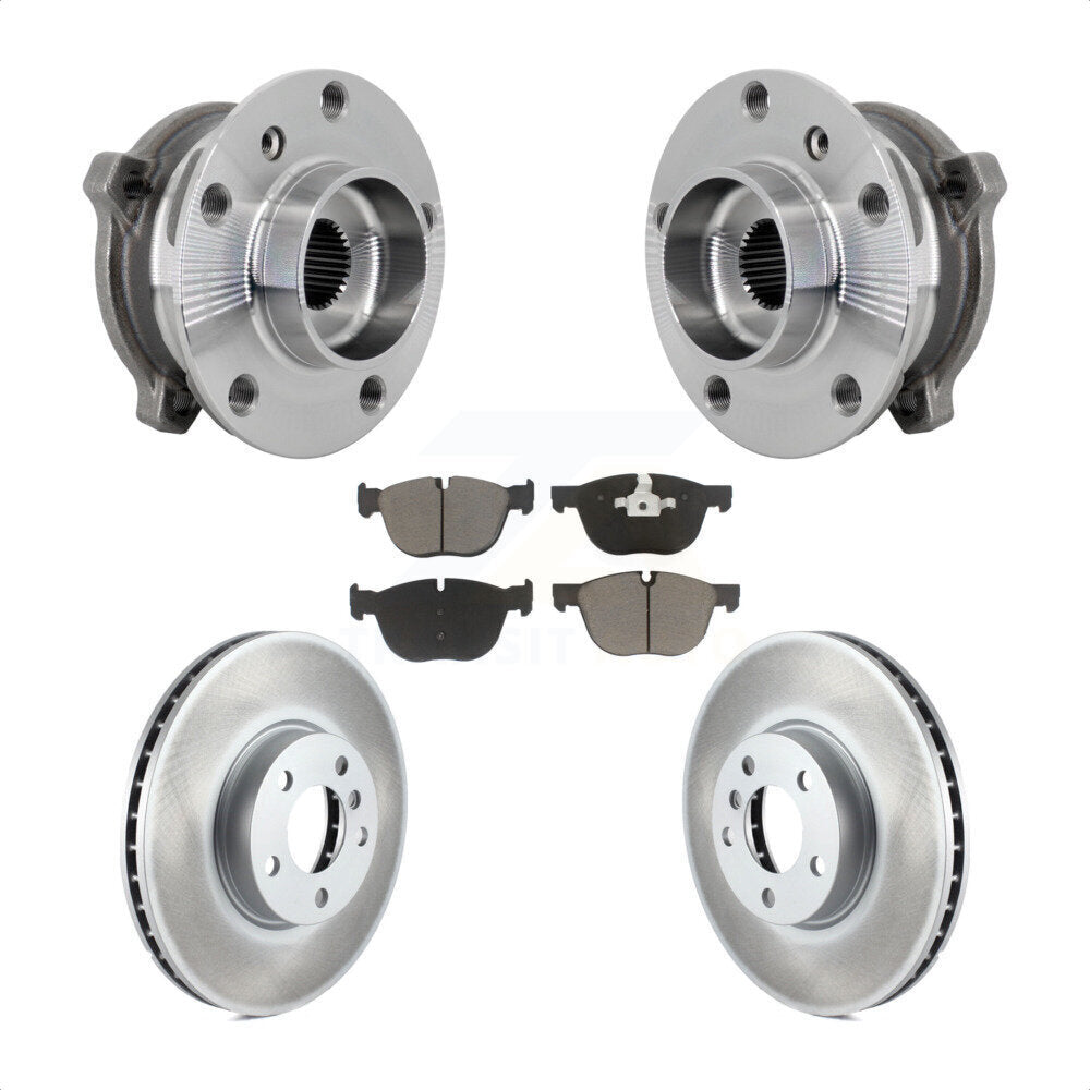 Transit Auto KBB-132979 Wheel Bearing and Hub Assembly for 2007-2019 BMW X6, BMW X5 - Front product image