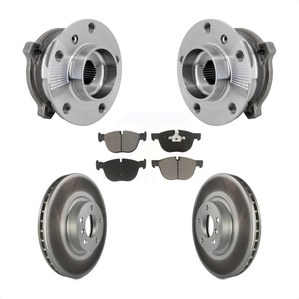 Transit Auto KBB-132980 Wheel Bearing and Hub Assembly for 2007-2018 BMW X5, BMW X6 - Front product image