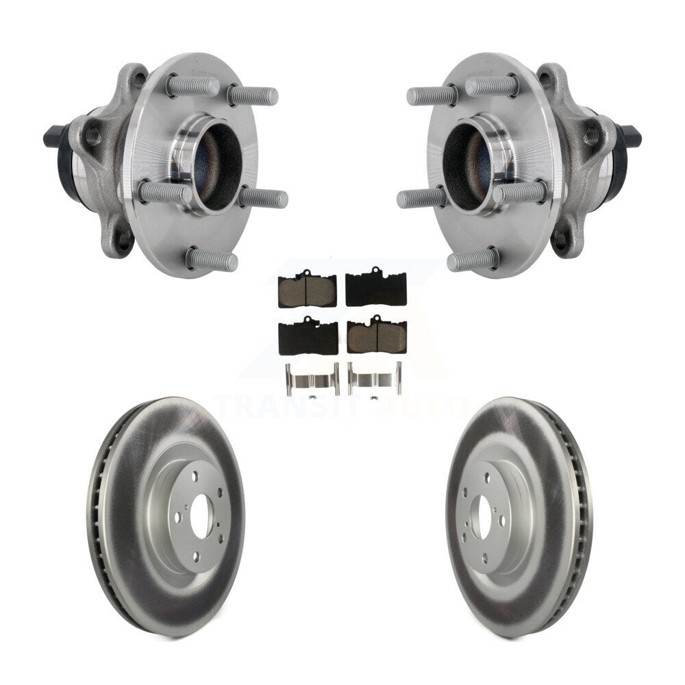 Transit Auto KBB-133000 Wheel Bearing and Hub Assembly for 2013-2023 Lexus RC300, Lexus RC350, Lexus GS300 & more - Front product image