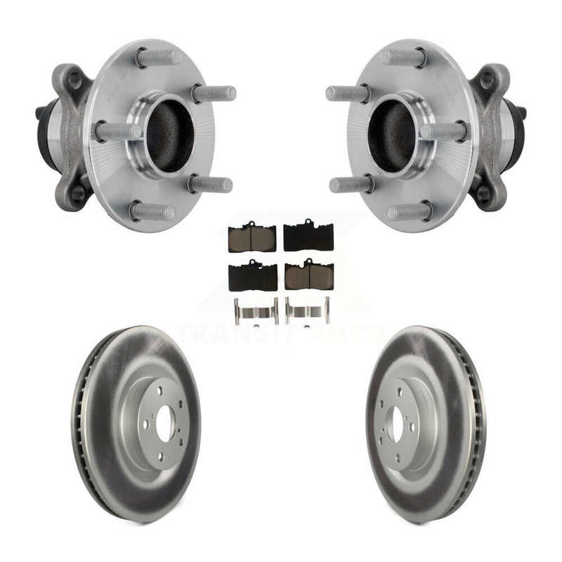 Transit Auto KBB-133002 Wheel Bearing and Hub Assembly for 2014-2020 Lexus IS350, Lexus IS300, Lexus IS200t - Front product image