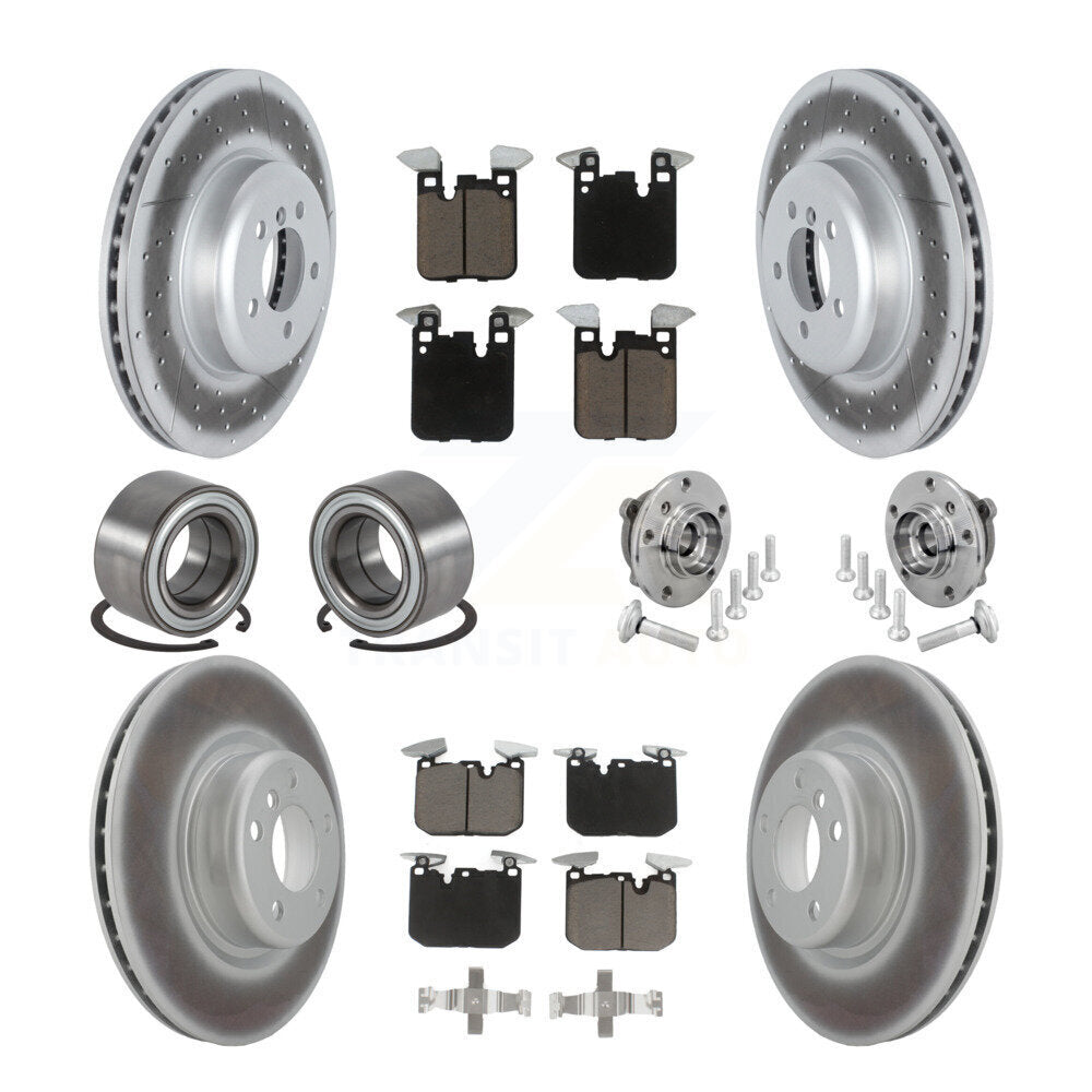 Transit Auto KBB-133015 Wheel Bearing and Hub Assembly for 2018-2020 BMW M240i xDrive - Front and Rear product image