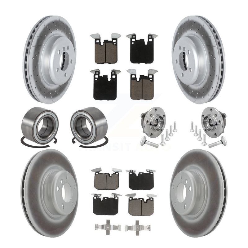 Transit Auto KBB-133015 Wheel Bearing and Hub Assembly for 2018-2020 BMW M240i xDrive - Front and Rear product image