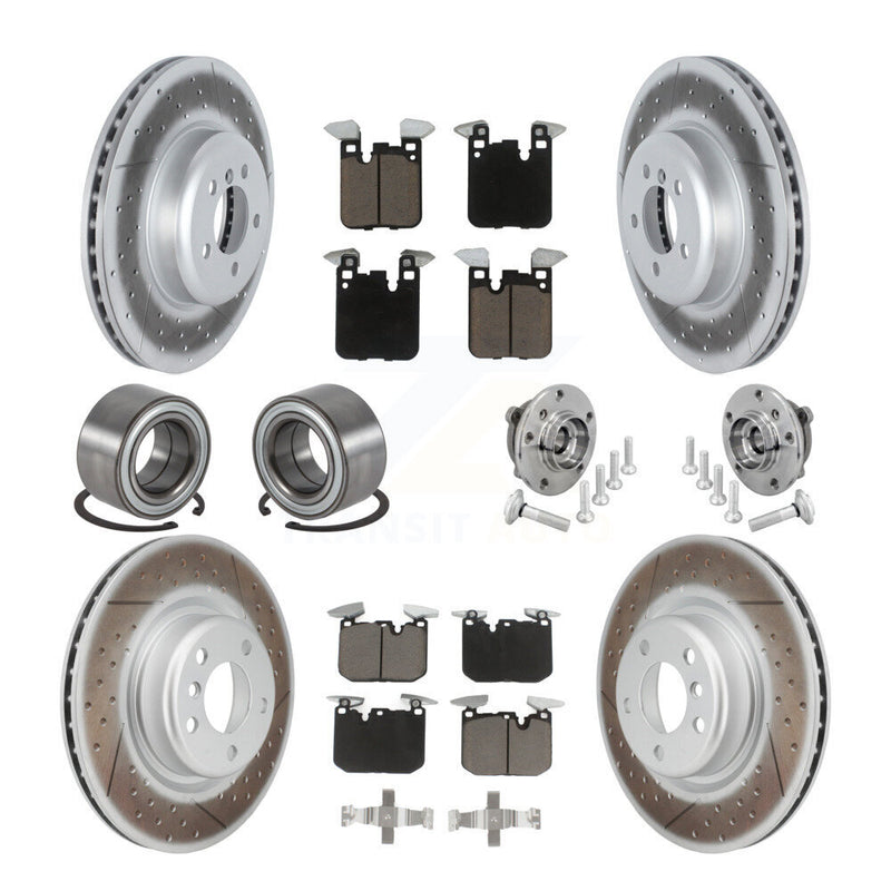 Transit Auto KBB-133016 Wheel Bearing and Hub Assembly for 2018-2020 BMW M240i xDrive - Front and Rear product image