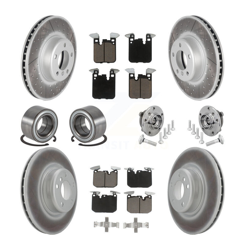 Transit Auto KBB-133025 Wheel Bearing and Hub Assembly for 2017-2020 BMW M240i xDrive - Front and Rear product image