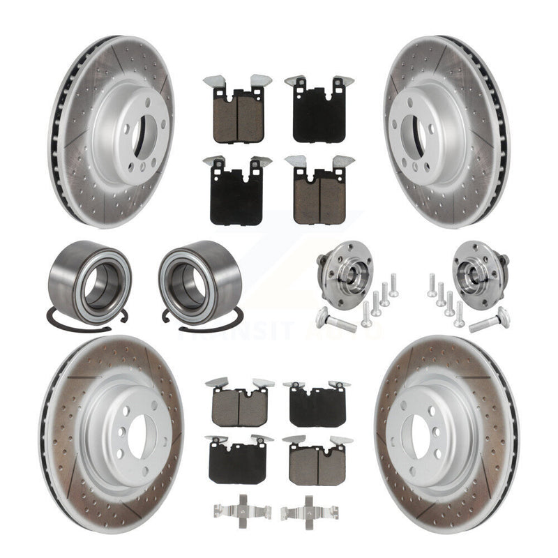 Transit Auto KBB-133026 Wheel Bearing and Hub Assembly for 2017-2020 BMW M240i xDrive - Front and Rear product image