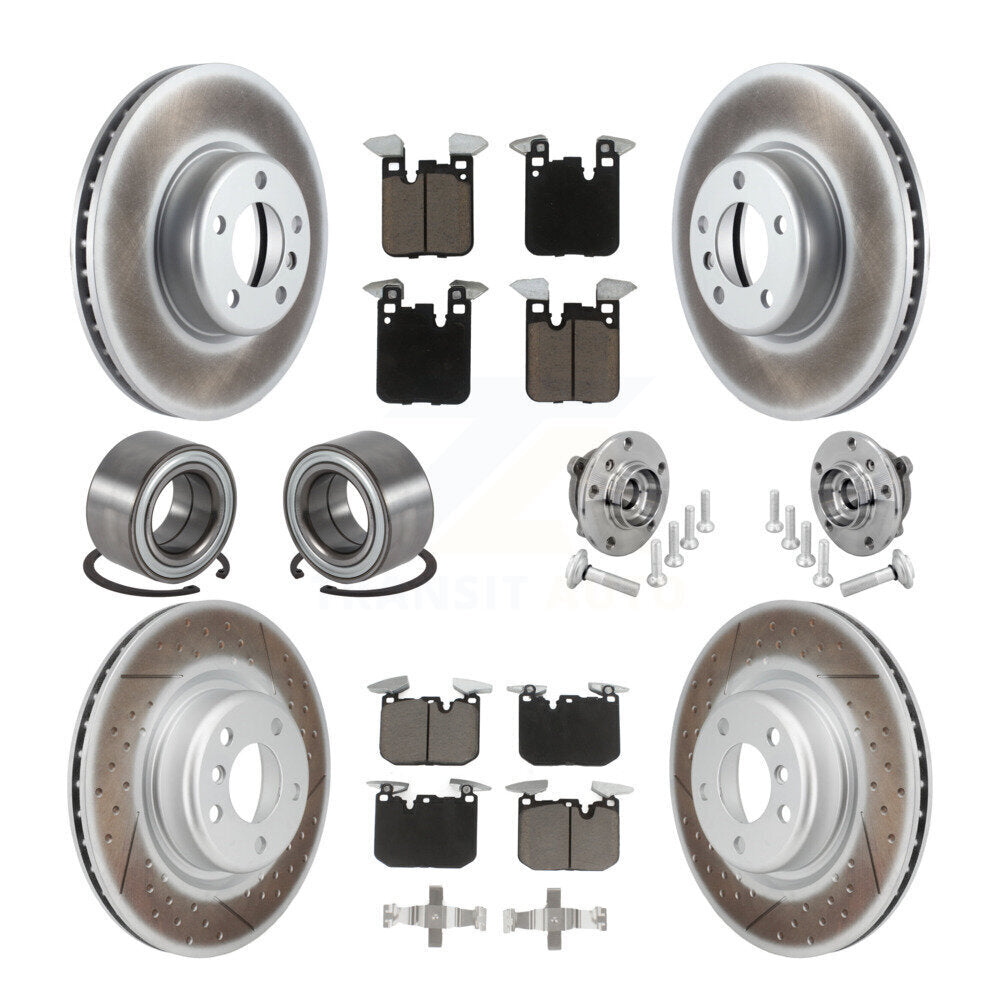 Transit Auto KBB-133028 Wheel Bearing and Hub Assembly for 2017-2020 BMW M240i xDrive - Front and Rear product image