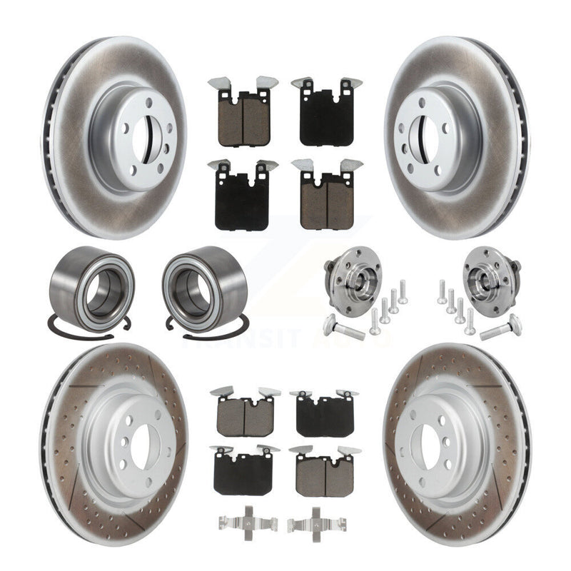 Transit Auto KBB-133028 Wheel Bearing and Hub Assembly for 2017-2020 BMW M240i xDrive - Front and Rear product image