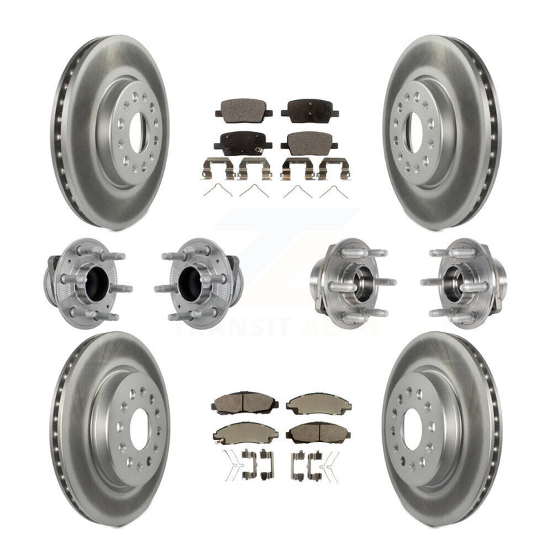 Transit Auto KBB-133038 Wheel Bearing and Hub Assembly for 2017-2020 Chevrolet Traverse, Buick Enclave, GMC Acadia - Front and Rear product image