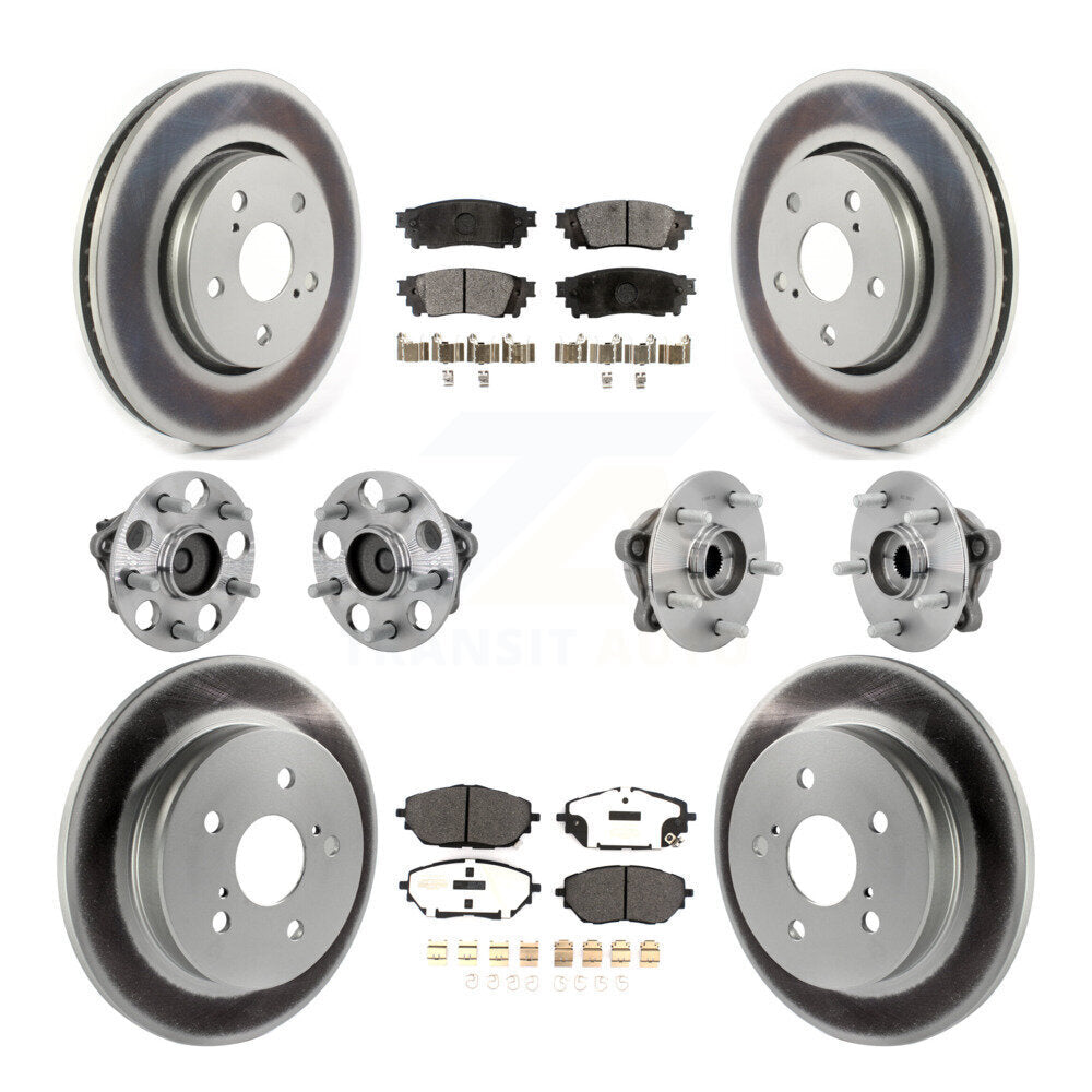 Transit Auto KBB-133041 Wheel Bearing and Hub Assembly for 2018 Toyota C-HR - Front and Rear product image
