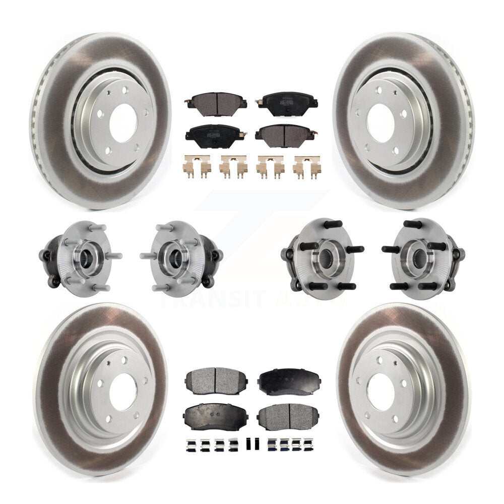 Transit Auto KBB-133052 Wheel Bearing and Hub Assembly for 2016-2023 Mazda CX-9 - Front and Rear product image