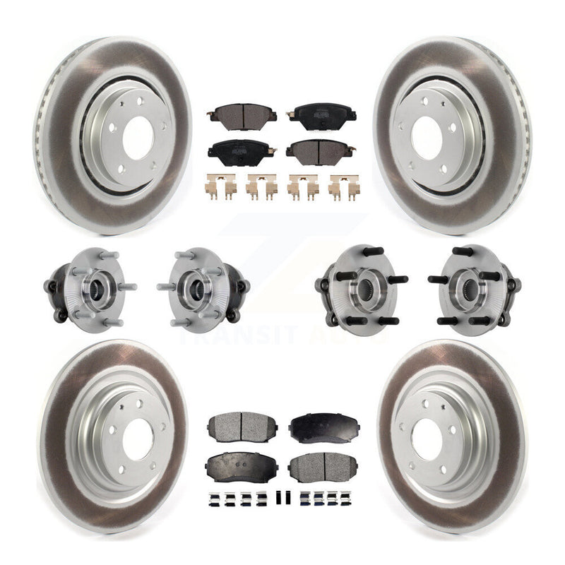 Transit Auto KBB-133052 Wheel Bearing and Hub Assembly for 2016-2023 Mazda CX-9 - Front and Rear product image