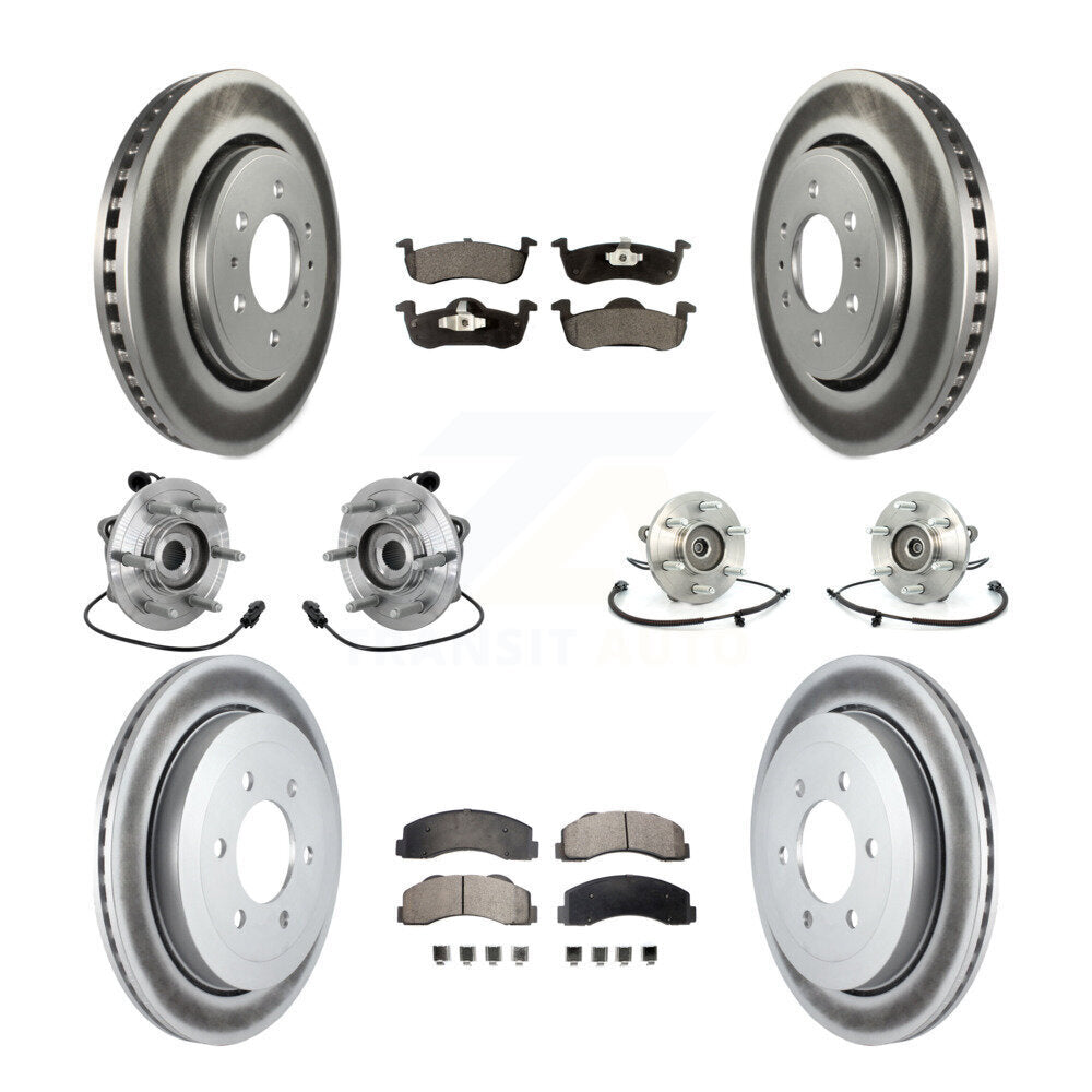 Transit Auto KBB-133064 Wheel Bearing and Hub Assembly for 2011-2014 Ford Expedition, Lincoln Navigator - Front and Rear product image