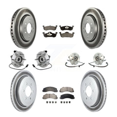 Transit Auto KBB-133064 Wheel Bearing and Hub Assembly for 2011-2014 Ford Expedition, Lincoln Navigator - Front and Rear product image
