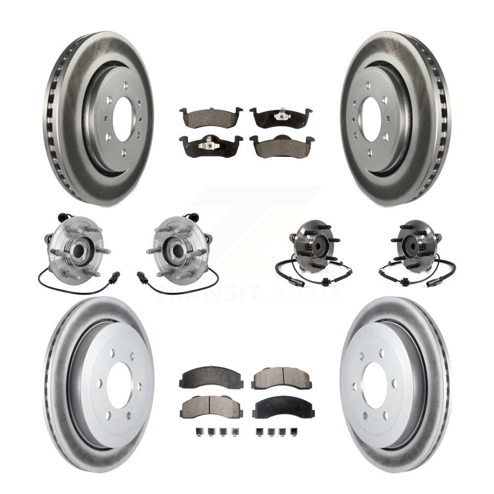 Transit Auto KBB-133065 Wheel Bearing and Hub Assembly for 2011-2014 Ford Expedition, Lincoln Navigator - Front and Rear product image