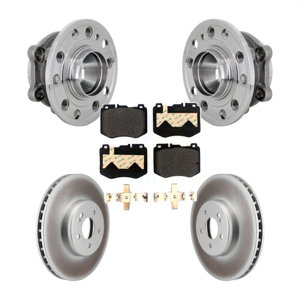 Transit Auto KBB-133087 Wheel Bearing and Hub Assembly for 2015-2020 Mercedes-Benz C300, Mercedes-Benz C350e - Front product image