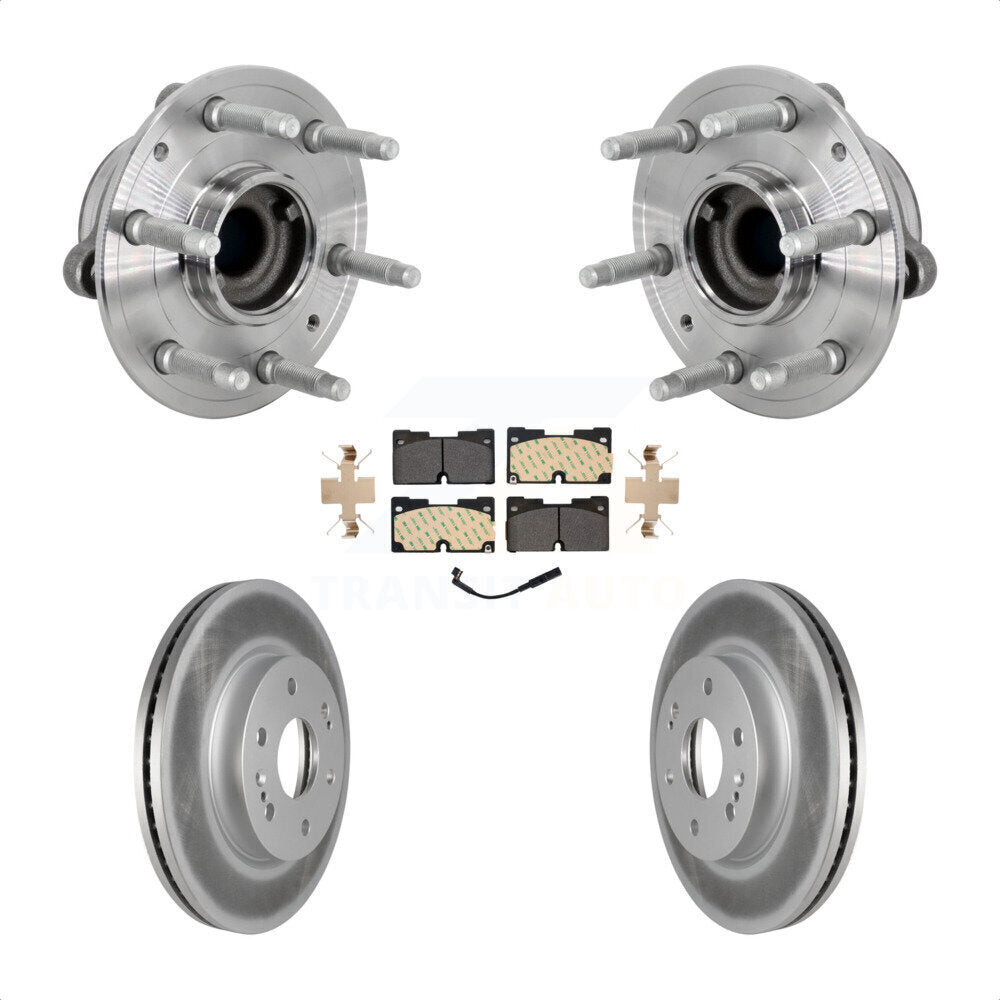 Transit Auto KBB-133092 Wheel Bearing and Hub Assembly for 2019-2023 Chevrolet Silverado 1500 LTD, GMC Sierra 1500 Limited, Cadillac Escalade & more - Front product image