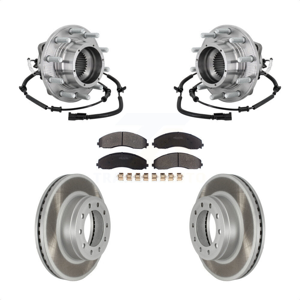 Transit Auto KBB-133101 Wheel Bearing and Hub Assembly for 2017-2021 Ford F-450 Super Duty, Ford F-550 Super Duty - Front product image