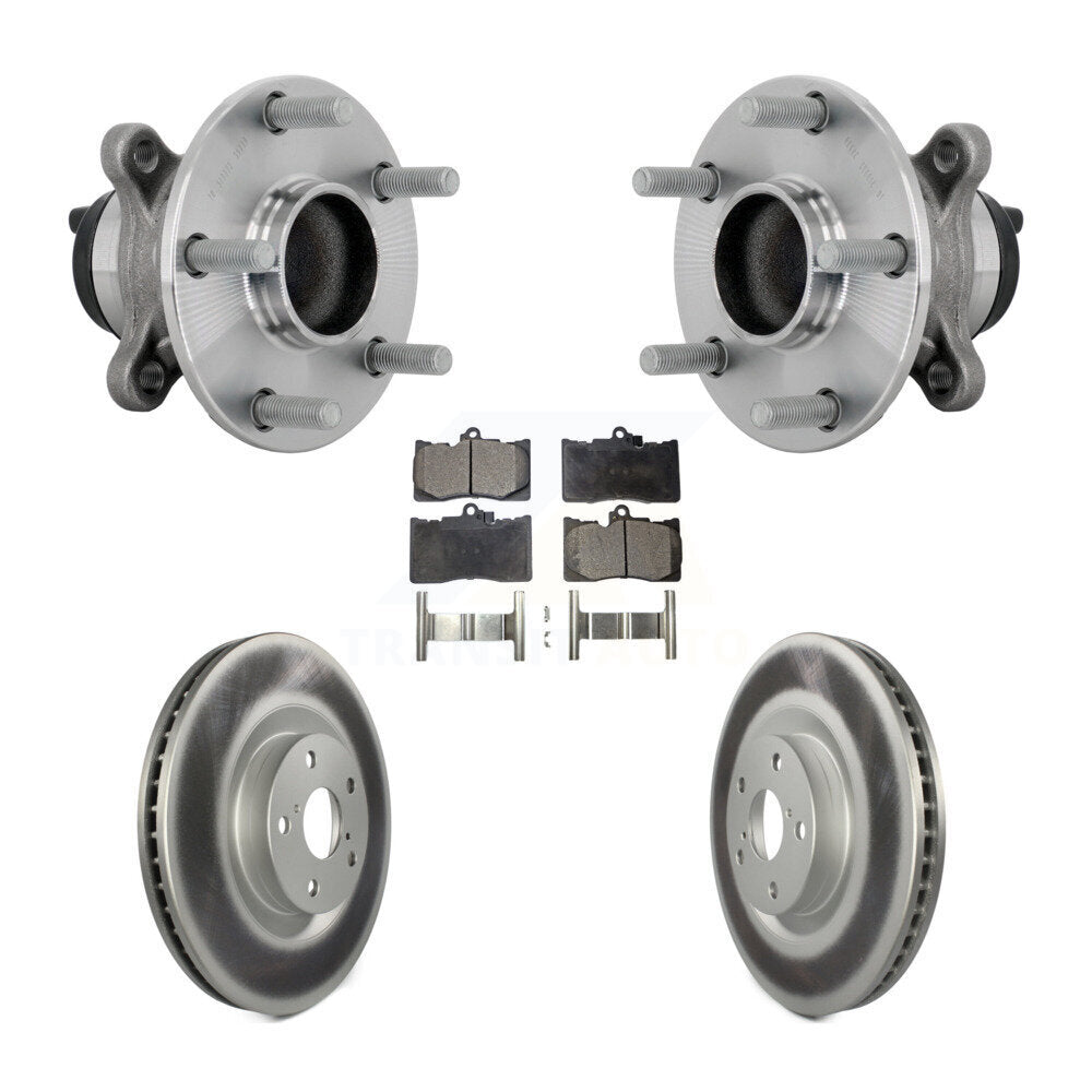 Transit Auto KBB-133121 Wheel Bearing and Hub Assembly for 2014-2020 Lexus IS350, Lexus IS300, Lexus IS200t - Front product image