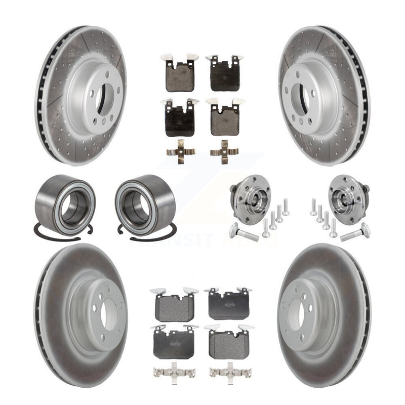 Transit Auto KBB-133127 Wheel Bearing and Hub Assembly for 2017-2020 BMW M240i xDrive - Front and Rear product image