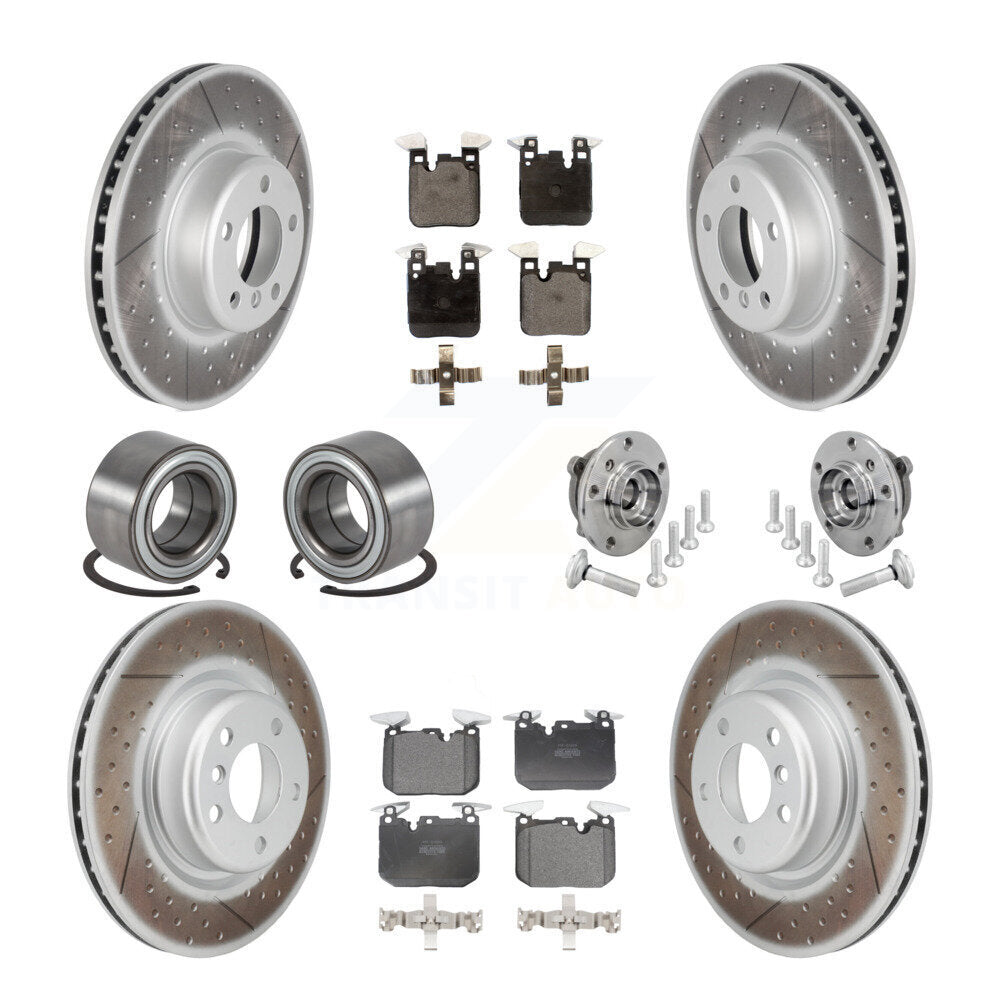 Transit Auto KBB-133131 Wheel Bearing and Hub Assembly for 2017-2020 BMW M240i xDrive - Front and Rear product image