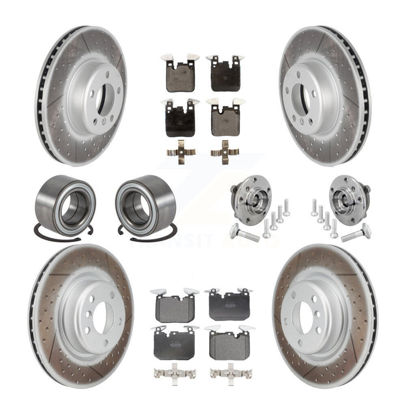 Transit Auto KBB-133131 Wheel Bearing and Hub Assembly for 2017-2020 BMW M240i xDrive - Front and Rear product image