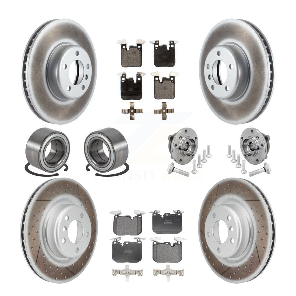 Transit Auto KBB-133132 Wheel Bearing and Hub Assembly for 2017-2020 BMW M240i xDrive - Front and Rear product image