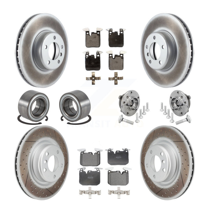 Transit Auto KBB-133132 Wheel Bearing and Hub Assembly for 2017-2020 BMW M240i xDrive - Front and Rear product image