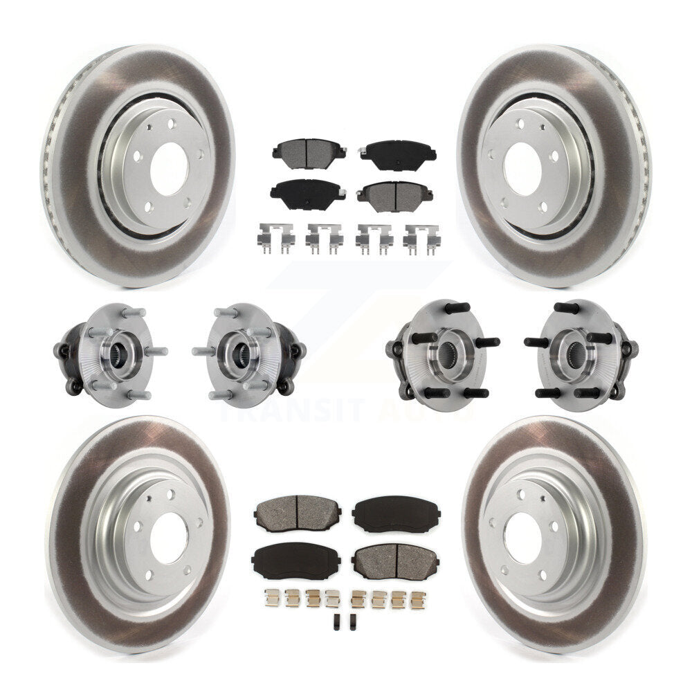 Transit Auto KBB-133164 Wheel Bearing and Hub Assembly for 2016-2023 Mazda CX-9 - Front and Rear product image