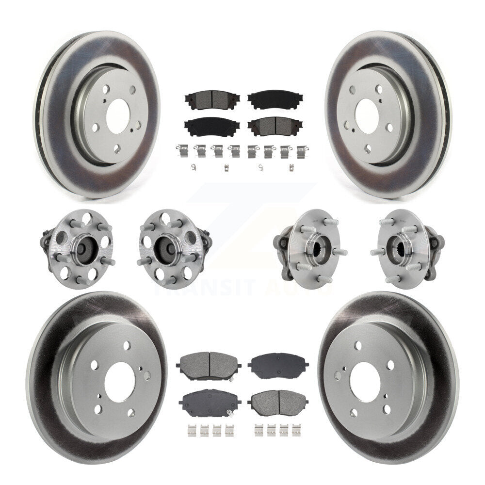 Transit Auto KBB-133169 Wheel Bearing and Hub Assembly for 2018 Toyota C-HR - Front and Rear product image