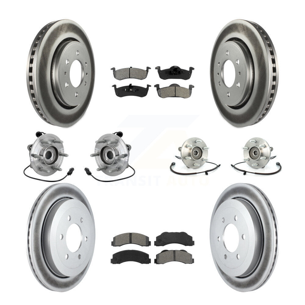 Transit Auto KBB-133196 Wheel Bearing and Hub Assembly for 2011-2014 Ford Expedition, Lincoln Navigator - Front and Rear product image