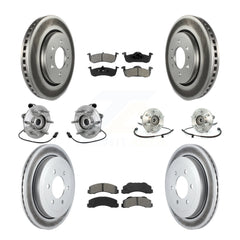 Transit Auto KBB-133196 Wheel Bearing and Hub Assembly for 2011-2014 Ford Expedition, Lincoln Navigator - Front and Rear product image