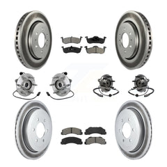 Transit Auto KBB-133197 Wheel Bearing and Hub Assembly for 2011-2014 Ford Expedition, Lincoln Navigator - Front and Rear product image