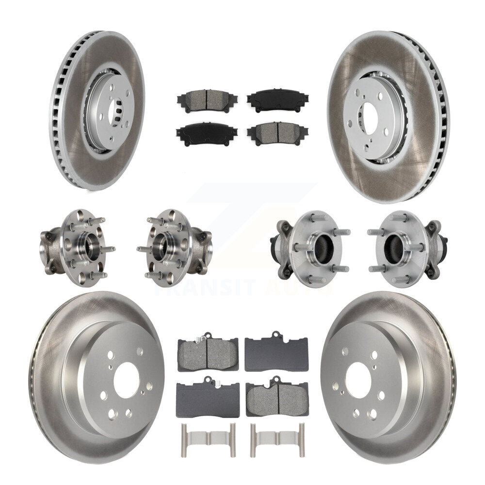 Transit Auto KBB-133202 Wheel Bearing and Hub Assembly for 2014-2020 Lexus IS350, Lexus IS300, Lexus IS200t - Front and Rear product image