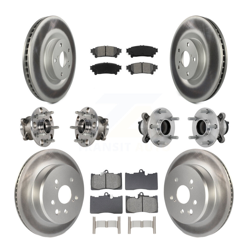 Transit Auto KBB-133203 Wheel Bearing and Hub Assembly for 2014-2020 Lexus IS350, Lexus IS300, Lexus IS200t - Front and Rear product image