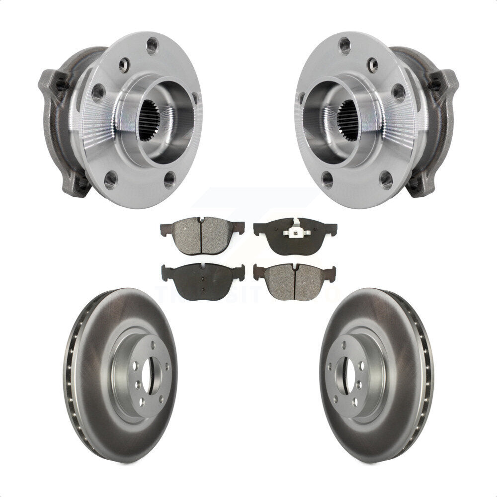 Transit Auto KBB-133218 Wheel Bearing and Hub Assembly for 2007-2018 BMW X5, BMW X6 - Front product image
