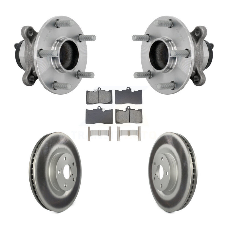Transit Auto KBB-133232 Wheel Bearing and Hub Assembly for 2014-2020 Lexus IS350, Lexus IS300, Lexus IS200t - Front product image