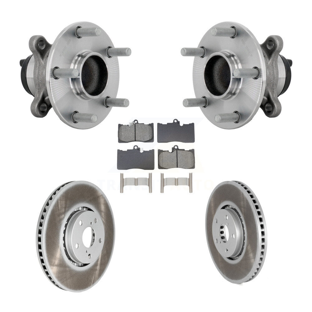 Transit Auto KBB-133233 Wheel Bearing and Hub Assembly for 2014-2020 Lexus IS350, Lexus IS300, Lexus IS200t - Front product image
