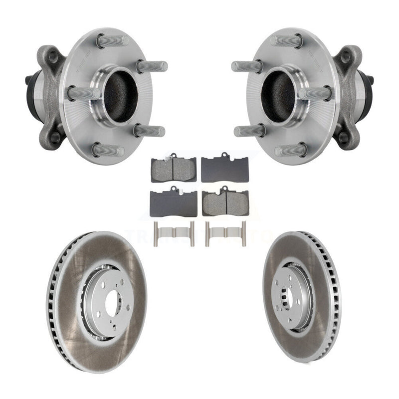Transit Auto KBB-133233 Wheel Bearing and Hub Assembly for 2014-2020 Lexus IS350, Lexus IS300, Lexus IS200t - Front product image
