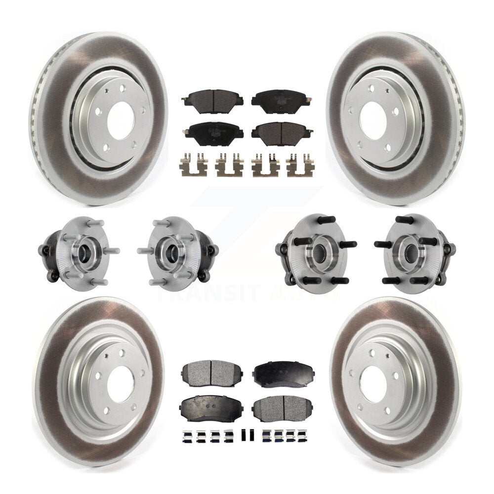 Transit Auto KBB-133269 Wheel Bearing and Hub Assembly for 2016-2023 Mazda CX-9 - Front and Rear product image
